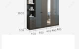 MẪU TỦ QUẦN ÁO ĐẸP TQA-0354