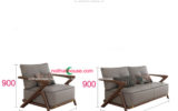SOFA GỖ HIỆN ĐẠI SG236 (1-2-3)