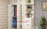 MẪU TỦ QUẦN ÁO ĐẸP GỖ CÔNG NGHIỆP TQA-2064