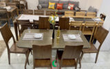 BÀN ĂN GỖ SỒI BA004