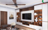 KỆ TIVI GỖ CÔNG NGHIỆP MDF CAO CẤP PHỐI MÀU TINH TẾ – KTV002