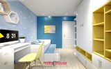Thiết kế nội thất cho căn hộ diện tích nhỏ vô cùng hiện đại