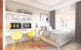 Thiết kế căn hộ chung cư hiện đại giữa lòng thành phố